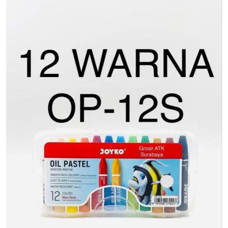 

JOYKO OP-12S OIL PASTEL CRAYON KRAYON (1SET)