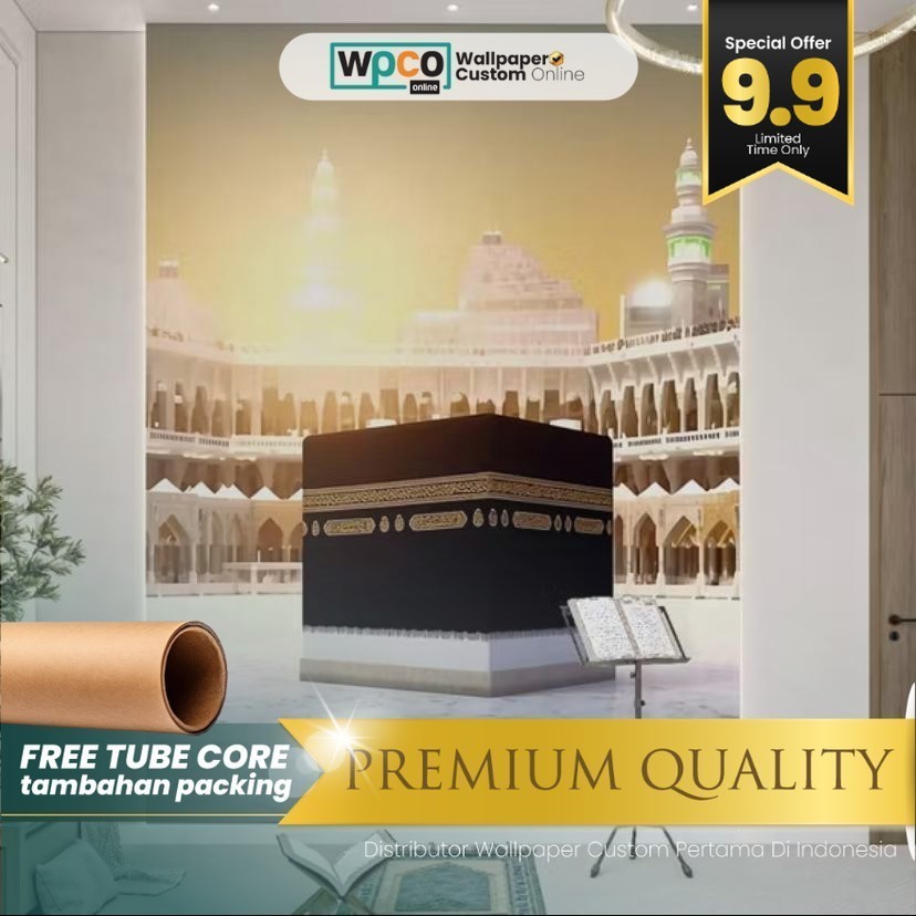 Stiker Dinding - Stiker Dinding Mushola - Stiker Dinding Motif Religi 10 - Stiker Dinding Gambar