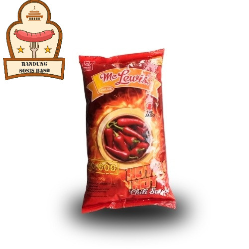 

Saus Sambal Mc Lewis Hot & Hot 1kg - Sensasi Pedas Nampol untuk Para Jawara Pedas