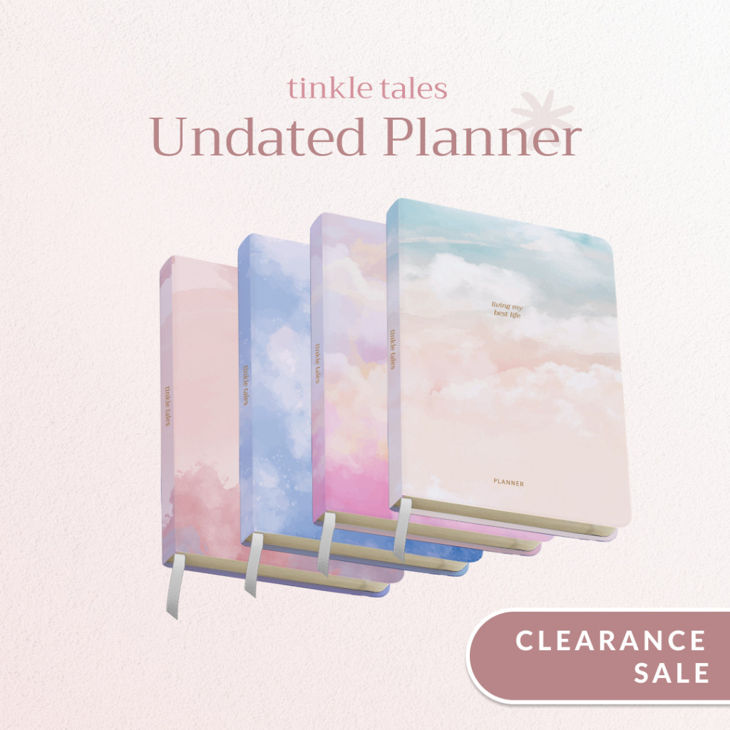 

New [SALE] TinkleTales — 2025/2026 Planner | Undated Planner / Agenda | Weekly Planner 365Premium