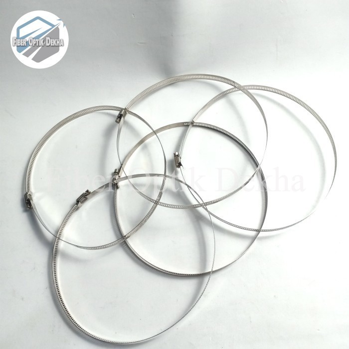Klem Ring Cincin / Clamring Besi pengikat 12" (inc)