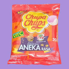 

Chupa chups permen lolipop 270g isi 30 lolipop @9g