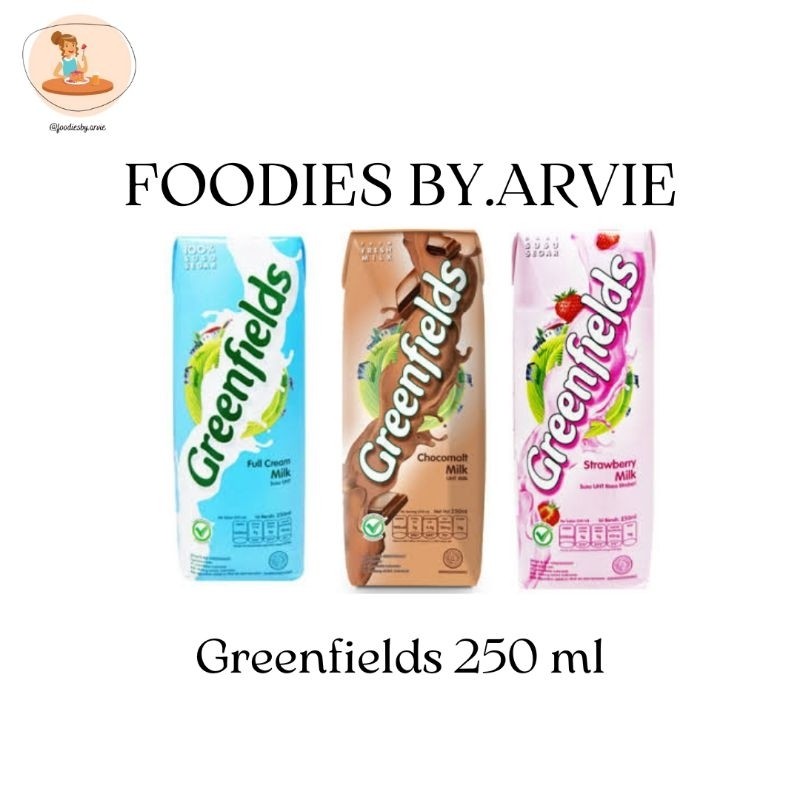 

SUSU GREENFIELDS UHT 250ML DUS (BISA MIX VARIANT)