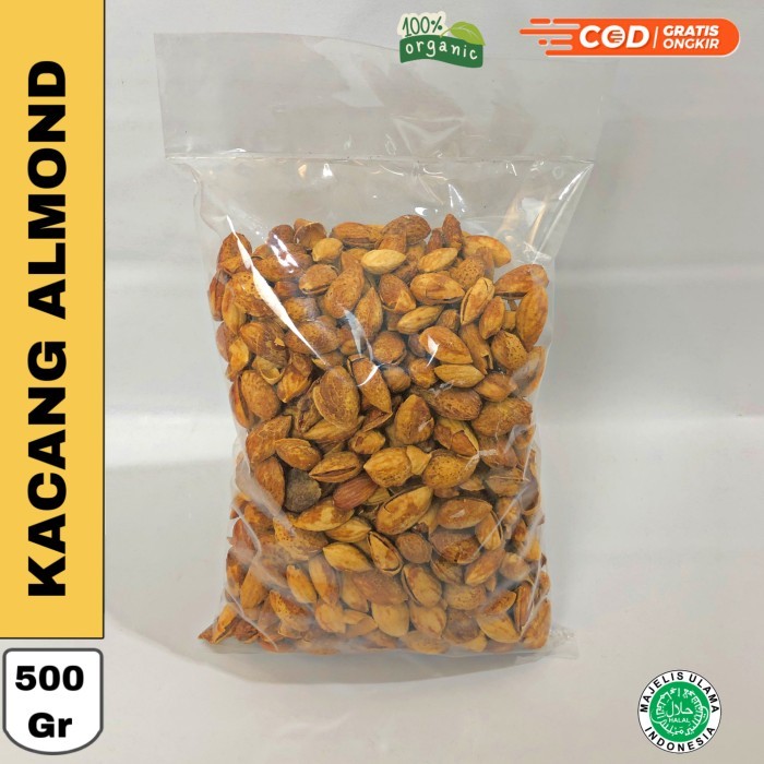 

Best Kacang Almond 500 Gram / Almon Panggang Susu Murah / Kacang Roasted
