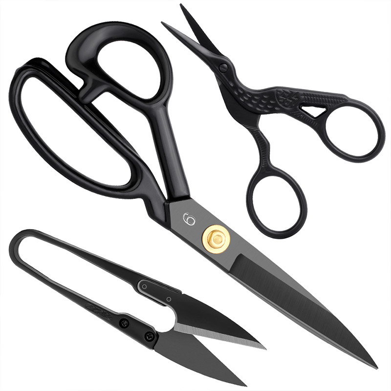

KRABALL Professional Sewing Tailor Scissors Kit Cutting Scissors Cloth Needlework Stainless Steel Fabric Cutter Craft Shears