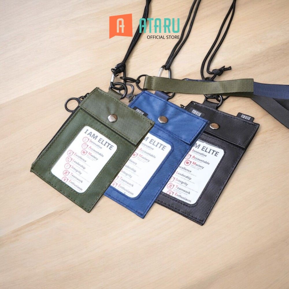 

Ataru Fashion Holder Id Card Slim Lanyard Card Holder Tempat Simpan Kartu Id Card Holder Polos Tempat Kartu Gantung