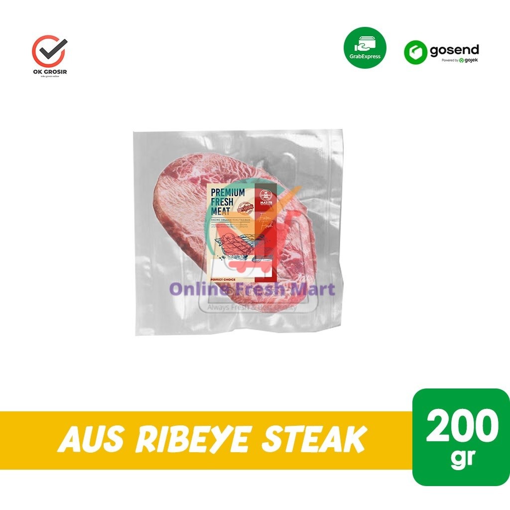 

Daging Steak AUS Ribeye Meltique Premium Beef 200gr (KHUSUS INSTANT) - Online Fresh Mart Denpasar