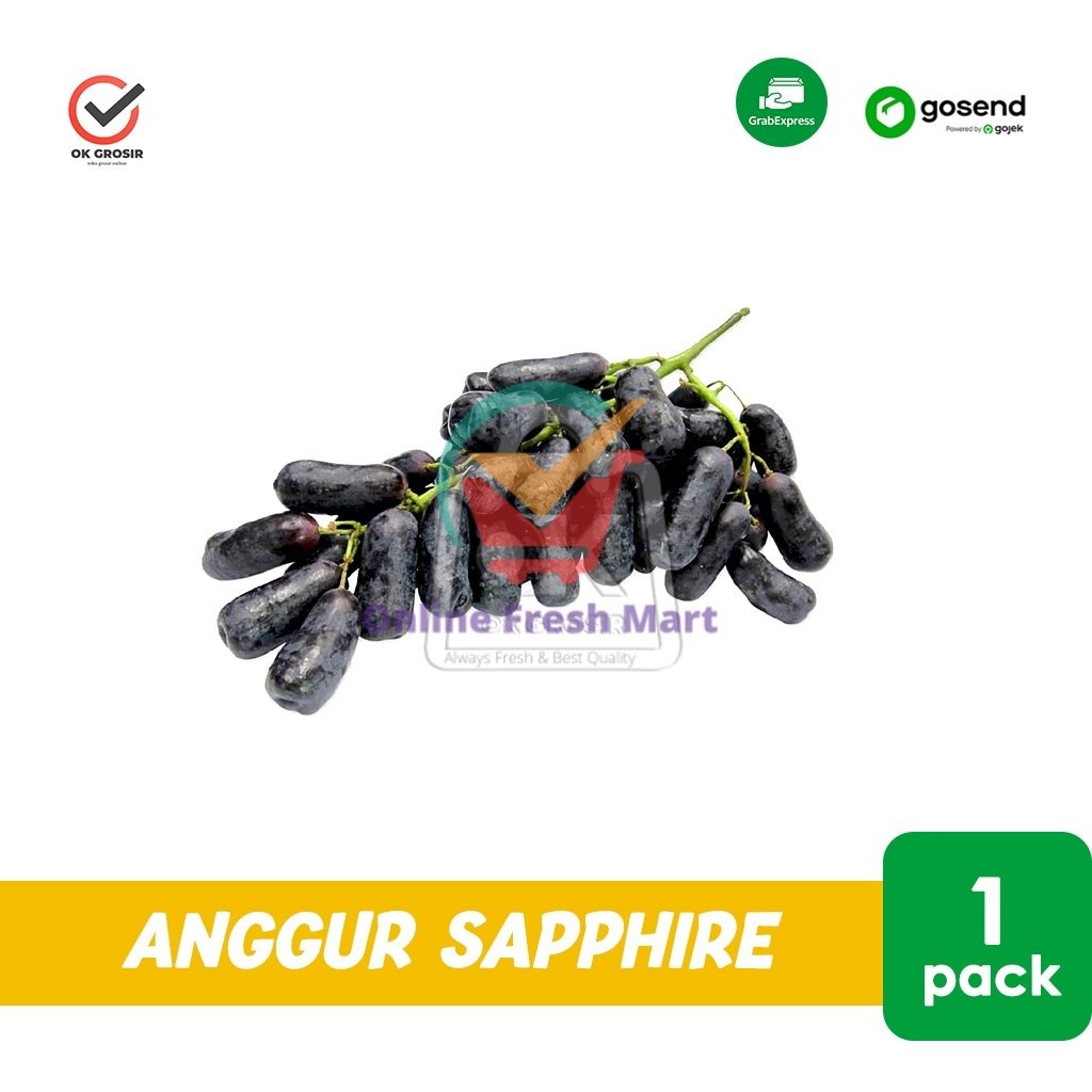 

Anggur Sweet Sapphire Moondrops (KHUSUS INSTANT) - Online Fresh Mart Denpasar