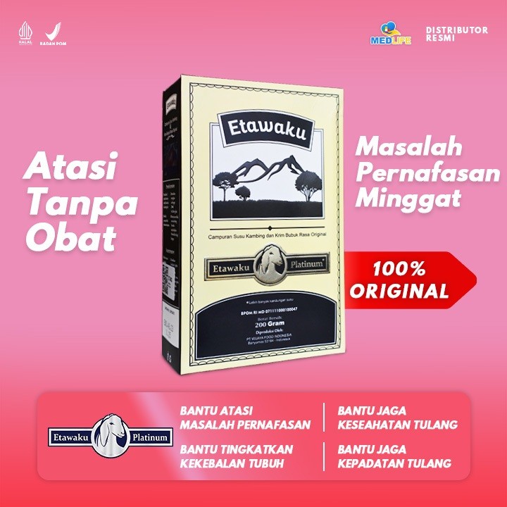 

Etawaku Platinum Susu Kambing Etawa Tingkatkan Kesehatan Paru-paru Atasi Masalah Pernafasan & Tulang