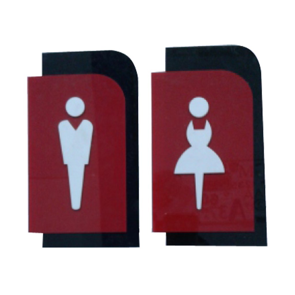 

GM ACRYLIC SIGN TOILET AS-701