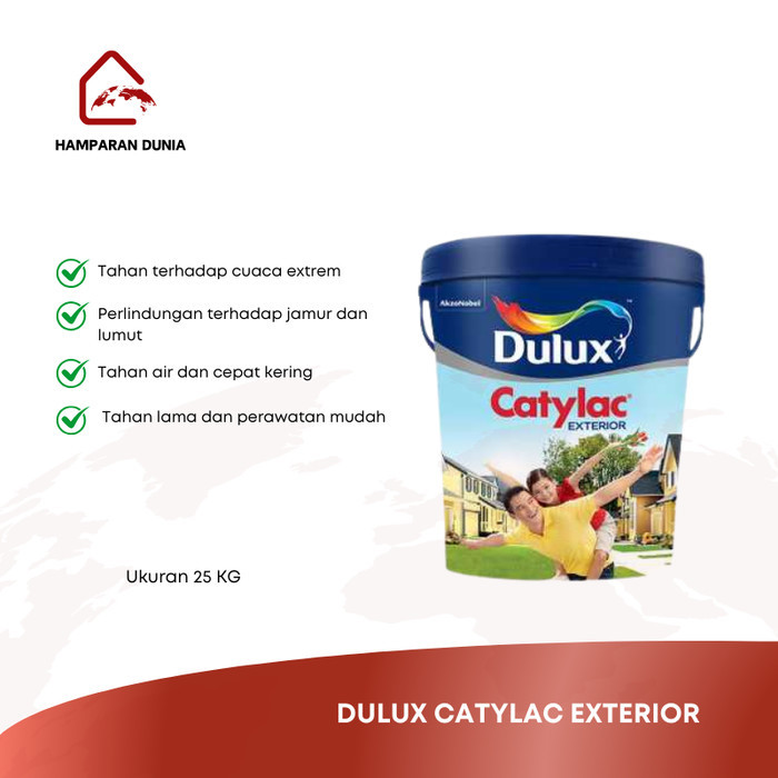 DULUX CATYLAC EKSTERIOR - CAT TEMBOK 25KG