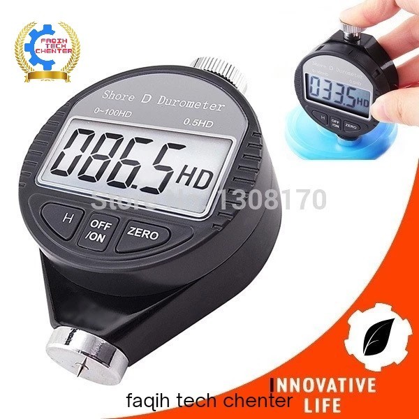 

Durometer Shore D Hardness Tester Gauge Digital Kaca Fiber ShoreD