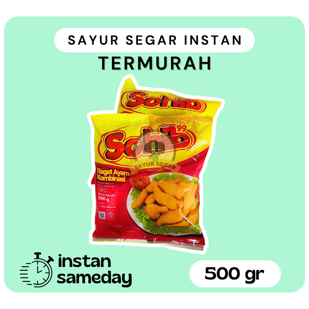 

Sohib Naget / Naget Ayam Kombinasi 500gr