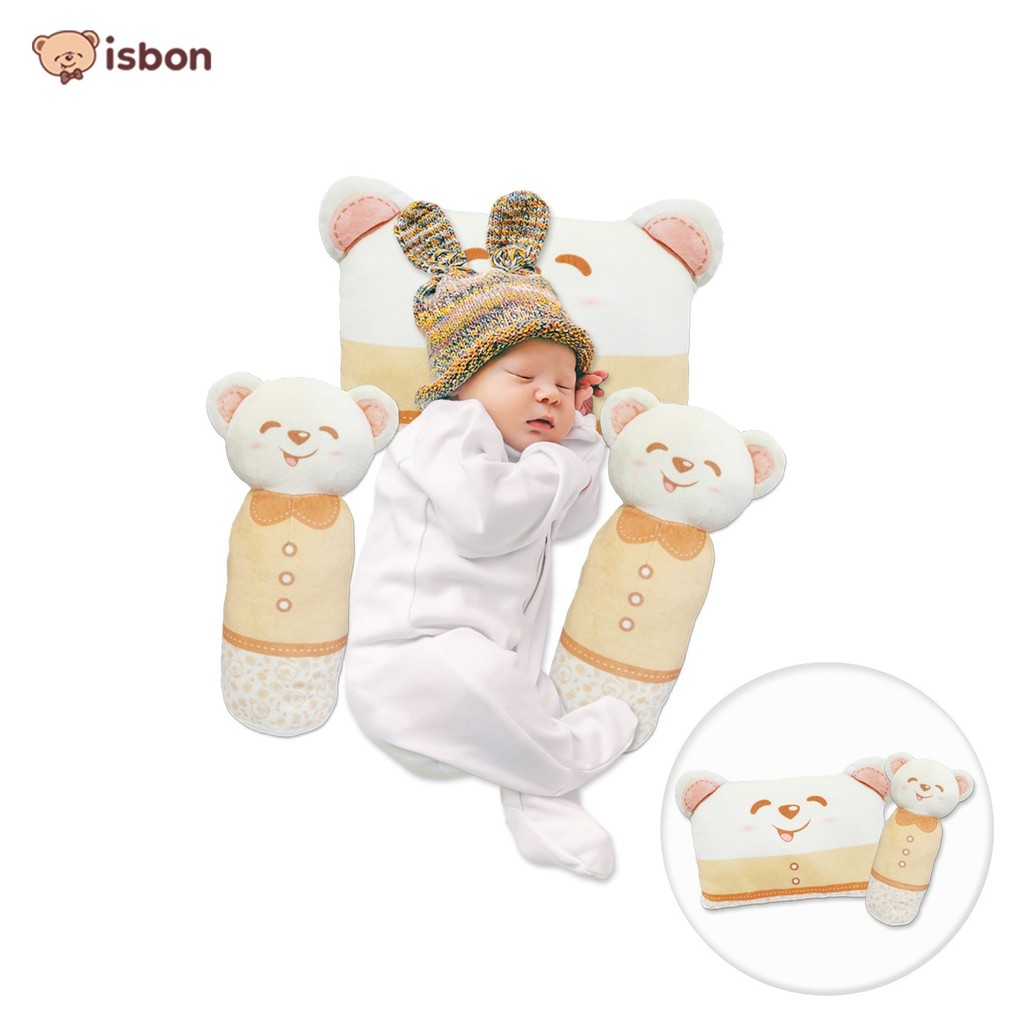 Bantal guling anak cowok karakter boneka hewan bear boney dan mainan viral istana boneka premium non