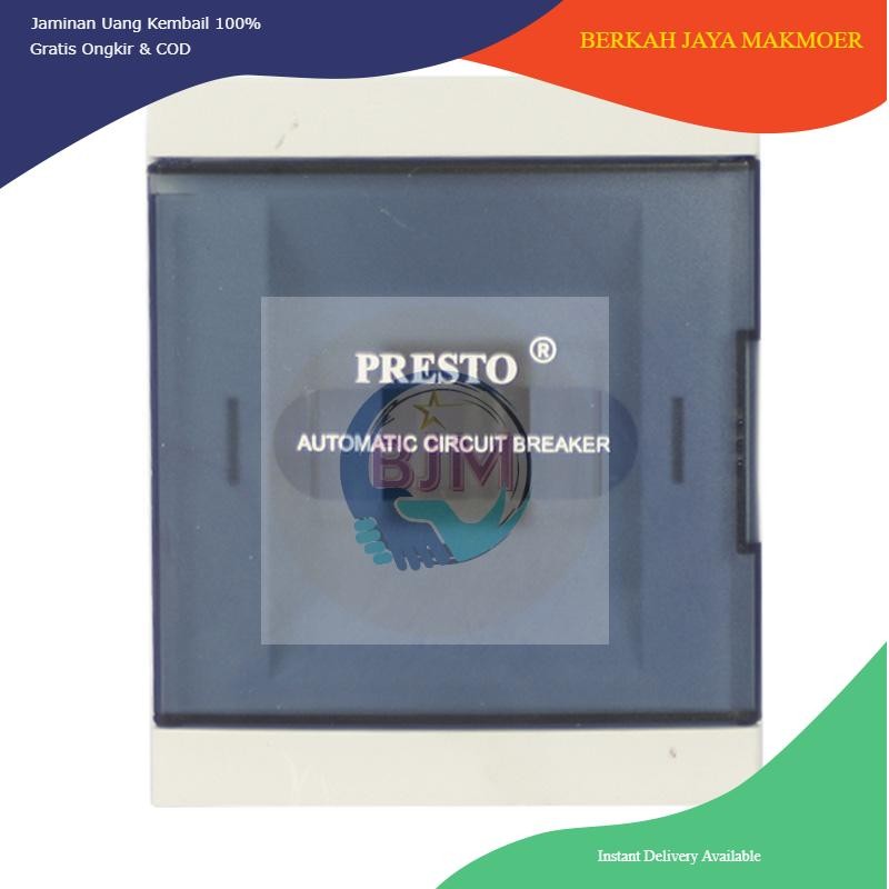 Box MCB Presto / Fuse Box Presto / MCB Box Presto 4 Grup / 6 Grup / 8 Grup / 12 Grup