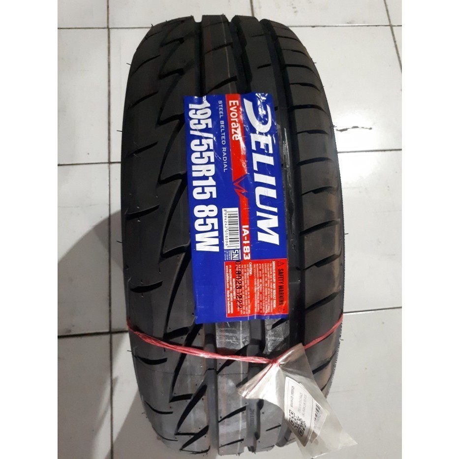 Ban Race Semi Slick Delium EVORAZE 195/55 R15 Mobil Baleno Avega Aerio