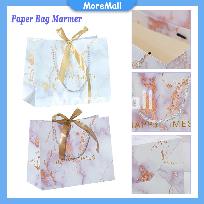 

Kantong Tenteng Untuk Hadiah/Paper Bag Marble Motif