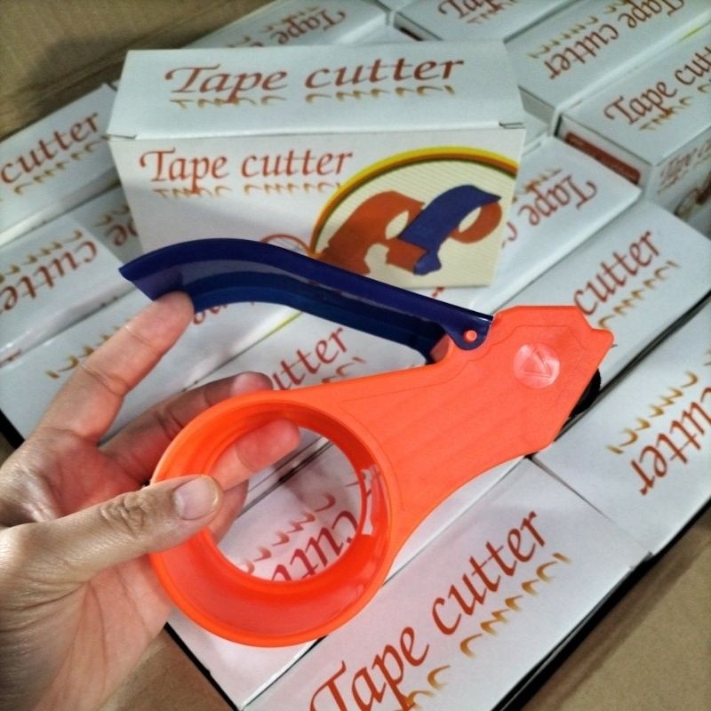 

Tape Cutter Holder Lakban Slasiban Jumbo Bisa pakai Pada Lakban 90yard 200yard Jumbo