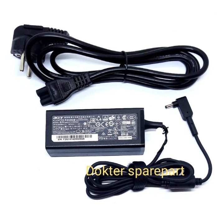 Adaptor Laptop Acer Chromebook 11 N7 C731 C732T Charger Acer 19V 2.37A