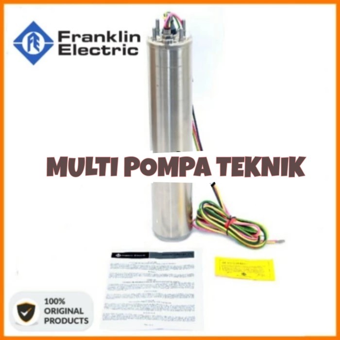 Pompa Motor Franklin 75Hp 380V 3Ph Motor Pompa satelite Franklin