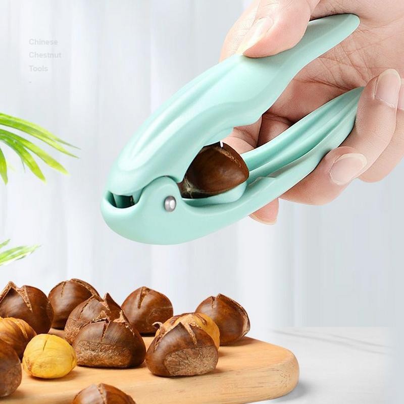 

Stainless Steel Chestnut Clip Machine Nutcracker Opener Tool Nuts Walnut Cutter Sheller Multifunctional Chestnut Shelling Cutter
