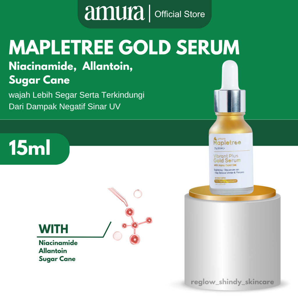 Amura Skincare Gold Serum - Hilangkan Melasma & Flek Hitam