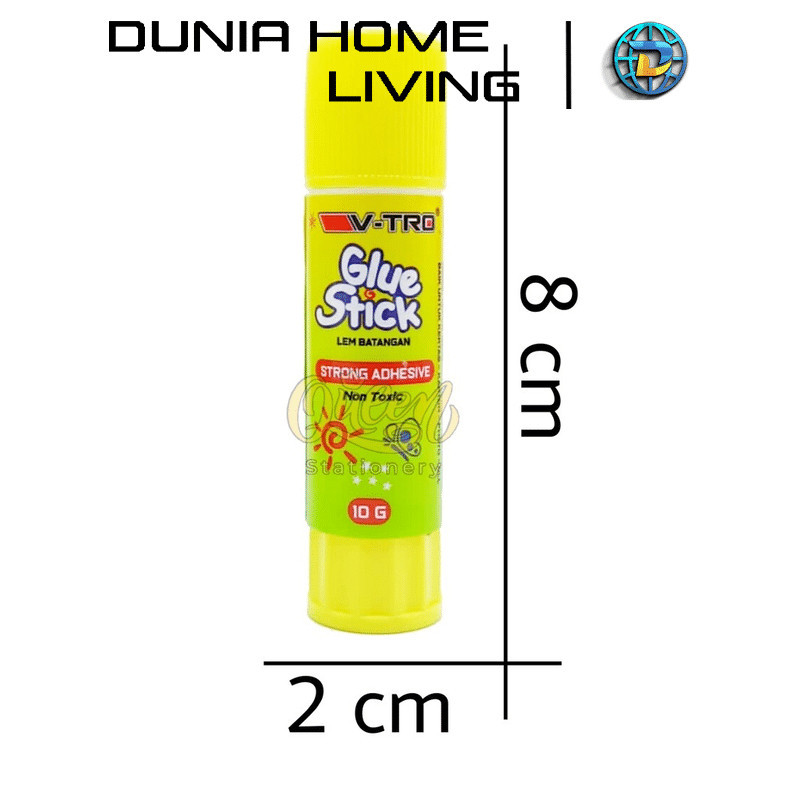 

CAHAYA MANDIRI ABADI6 1 PCS LEM STICK 10GR V-TRO (007486) / LEM KERTAS / LEM MURAH / LEM PADAT / LEM BATANG