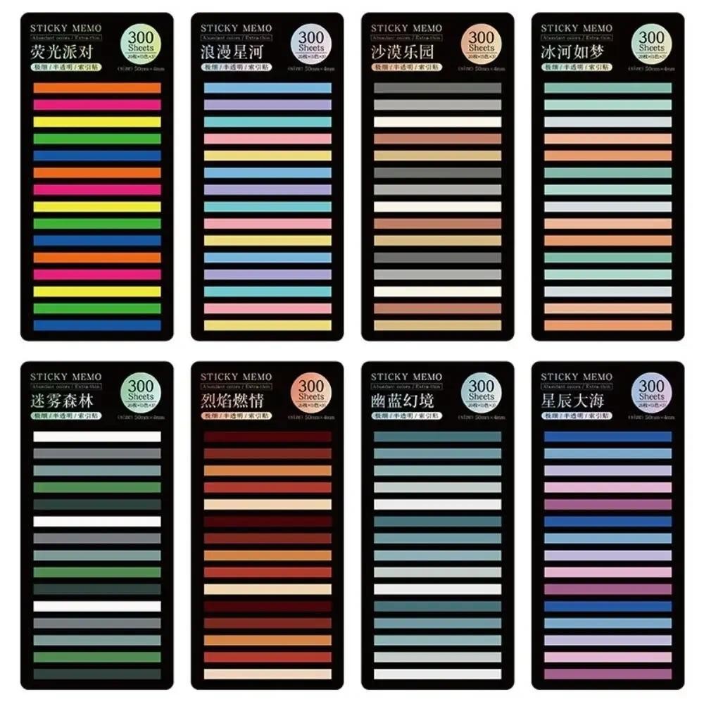 

300 Sheets Sticky Notes Index Stickers DIY Reading Label Posted It Sticky Notes Label Bookmark Office Supplies Stationery New