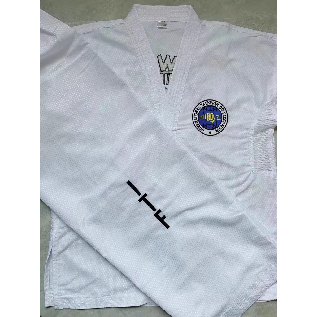 ITF Traditional Taekwondo Uniforms Beginners Students Cadet Uniforms Newly upgraded quick-drying fab