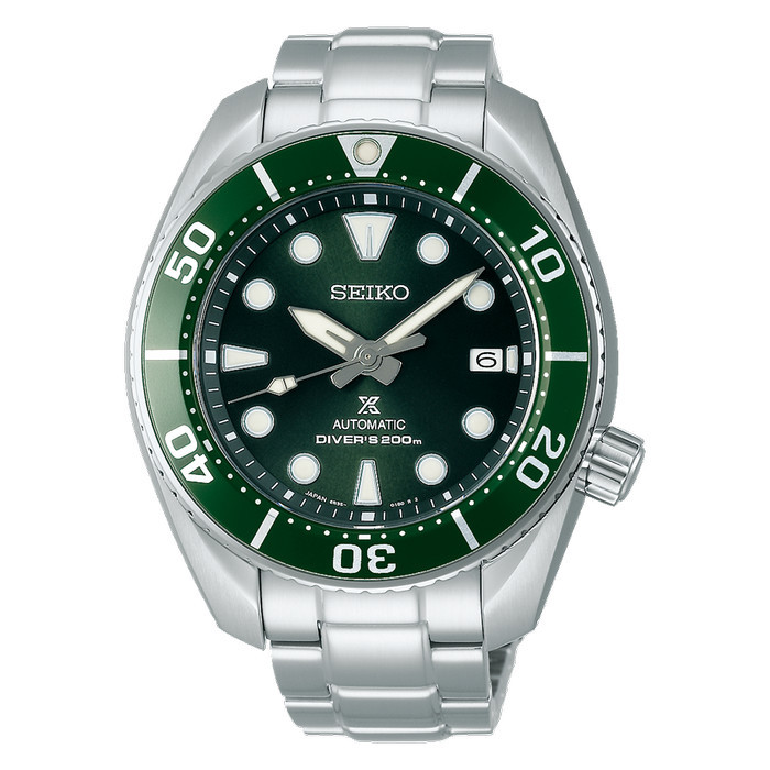 JAM TANGAN PRIA SEIKO SPB103J1 SPB103 PROSPEX SUMO HULK BASELWORLD 2019 STAINLESS STRAP SILVER GREEN