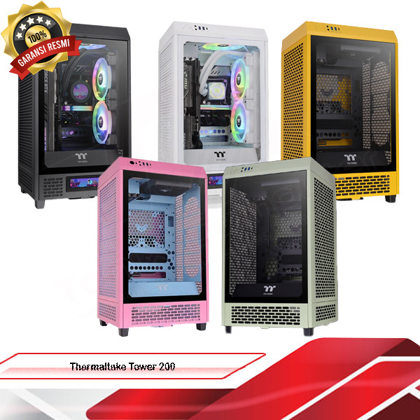Thermaltake The Tower 200 | Casing PC Gaming | PC Gaming Case