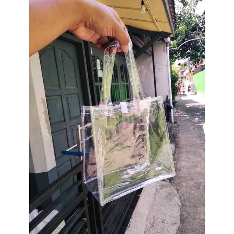 

20x20x10 tas mika jinjing TEBAL bisa beli satuan