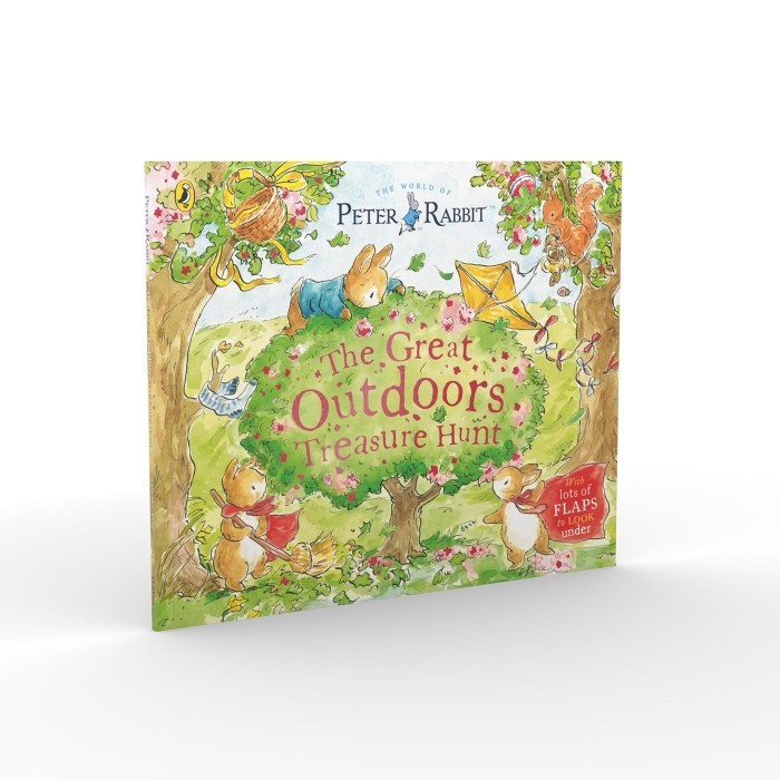 Peter Rabbit: The Great Outdoors Treasure Hunt: A Lift-the-Flap Storybook  (PB)