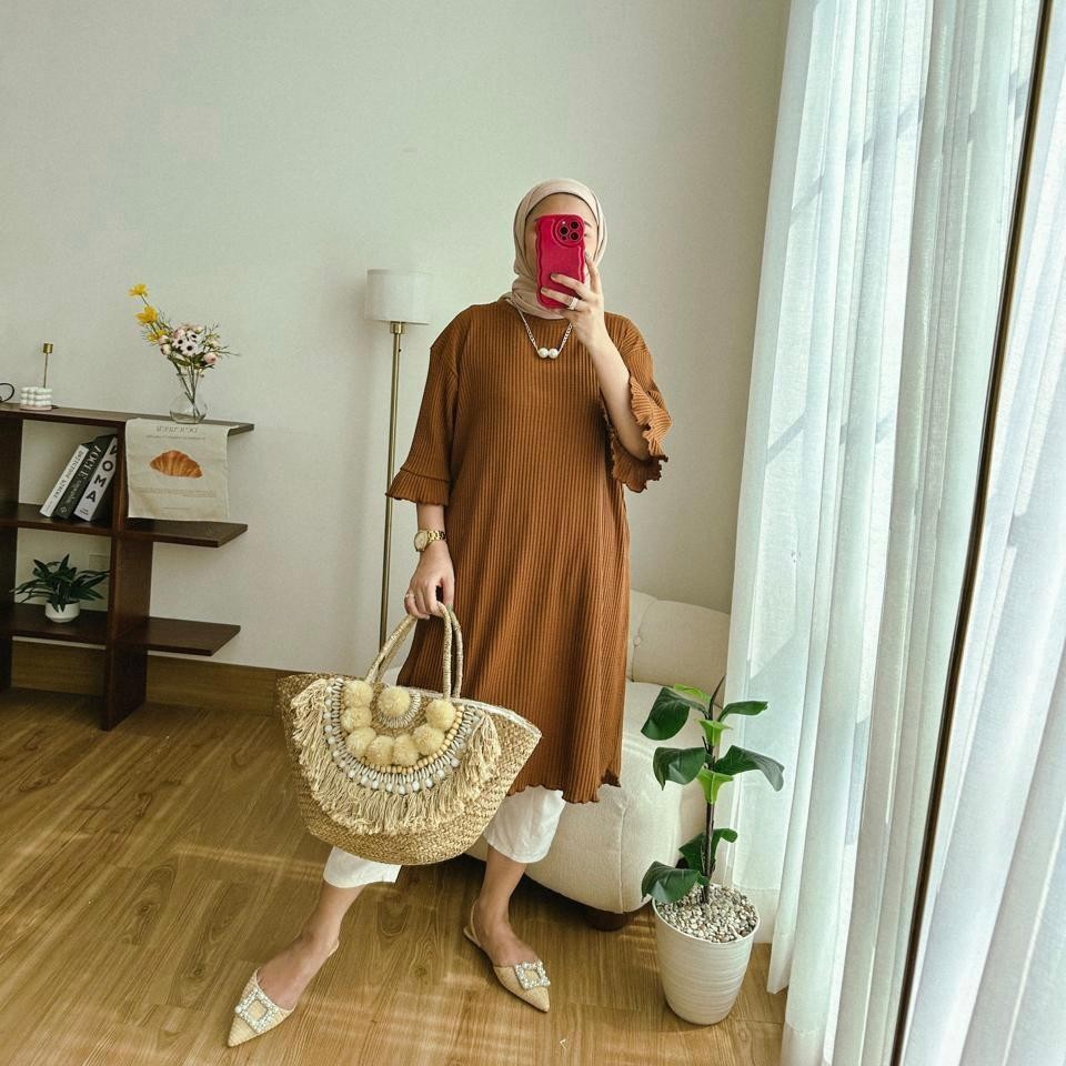 NAJWA - Tunik Wanita Deyli SLIT / TUNIK WANITA - TUNIK JUMBO