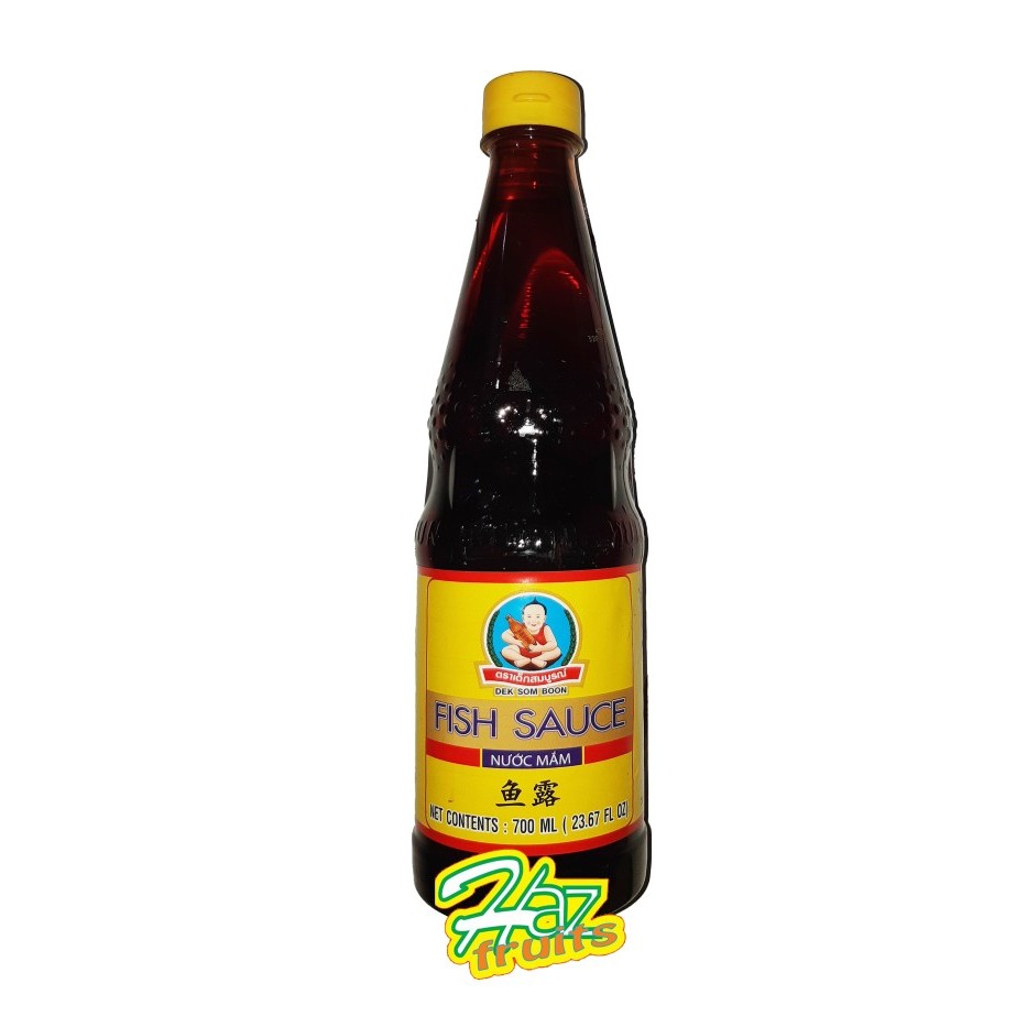 

Healthy Boy Fish Sauce Dek Som Boon 700 Ml | Saus Ikan