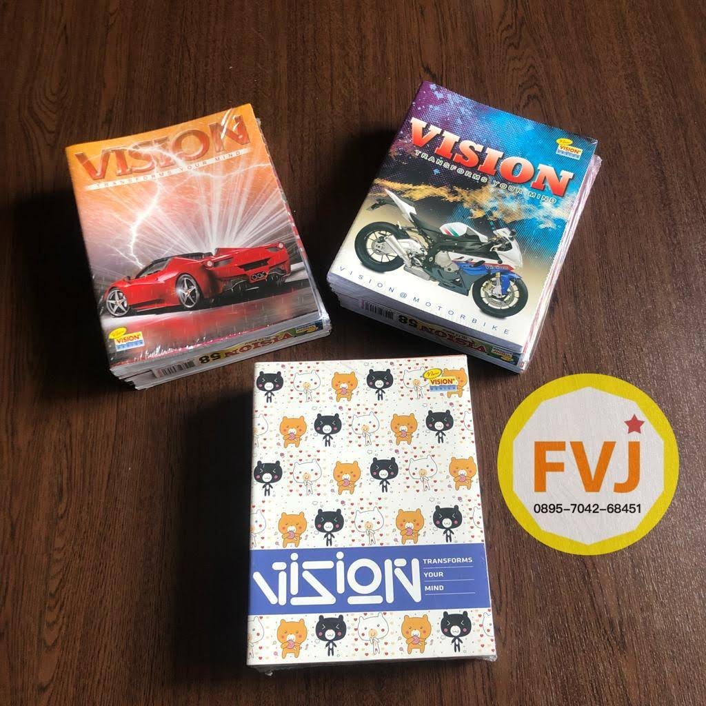 

10pcs Buku Tulis Vision 58 Lembar Harga Grosir Terbaik