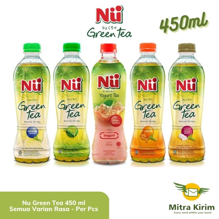 

Nu Green Tea 450 Ml Minuman Teh Hijau