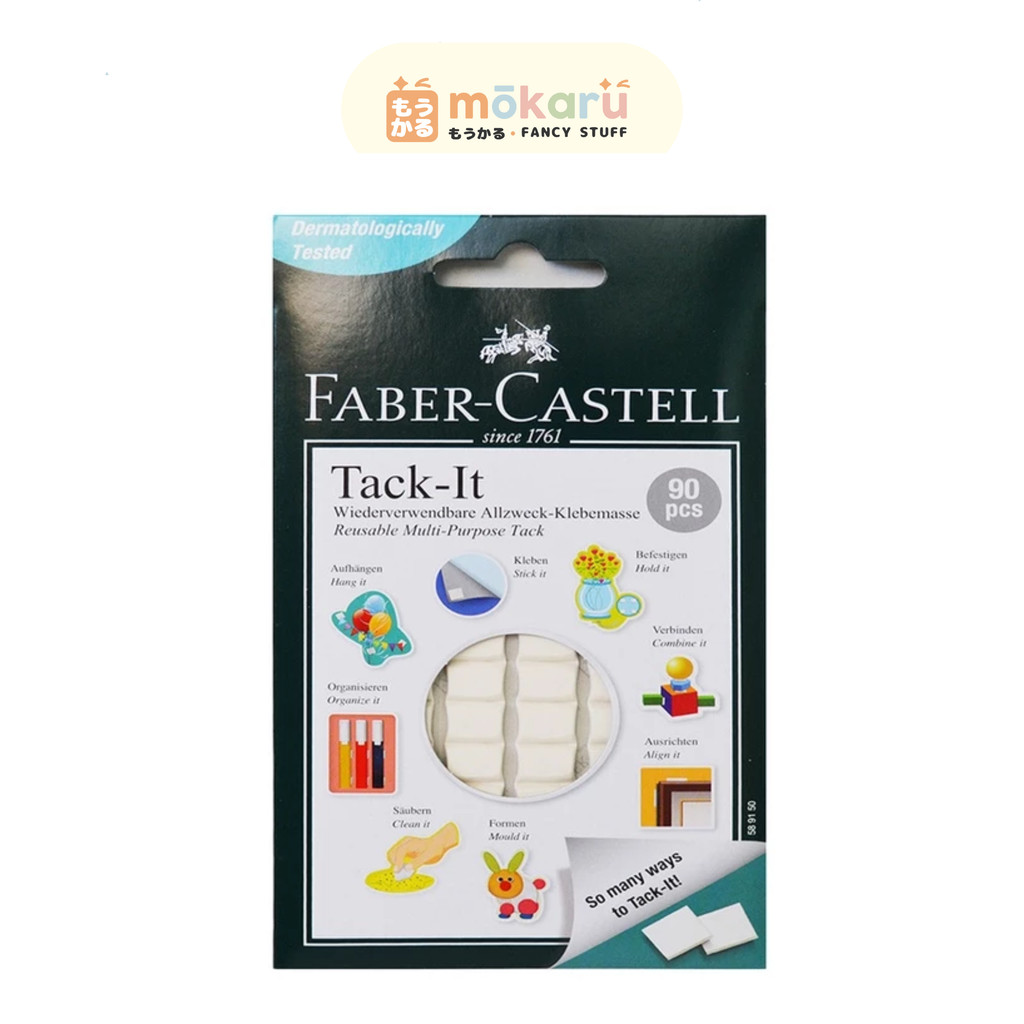 

Faber Tack It 50gr 90pc WHITE / Lem Perekat Serbaguna