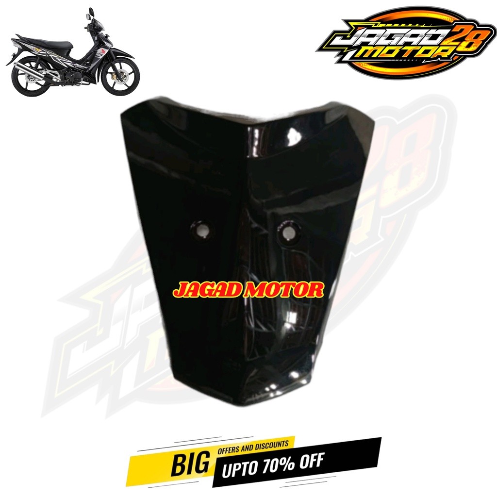 Tameng Depan Supra X 125 New Batman 2008 2009 2010 2011 Hitam / Dasi Depan Supra X 125 New Batman 20