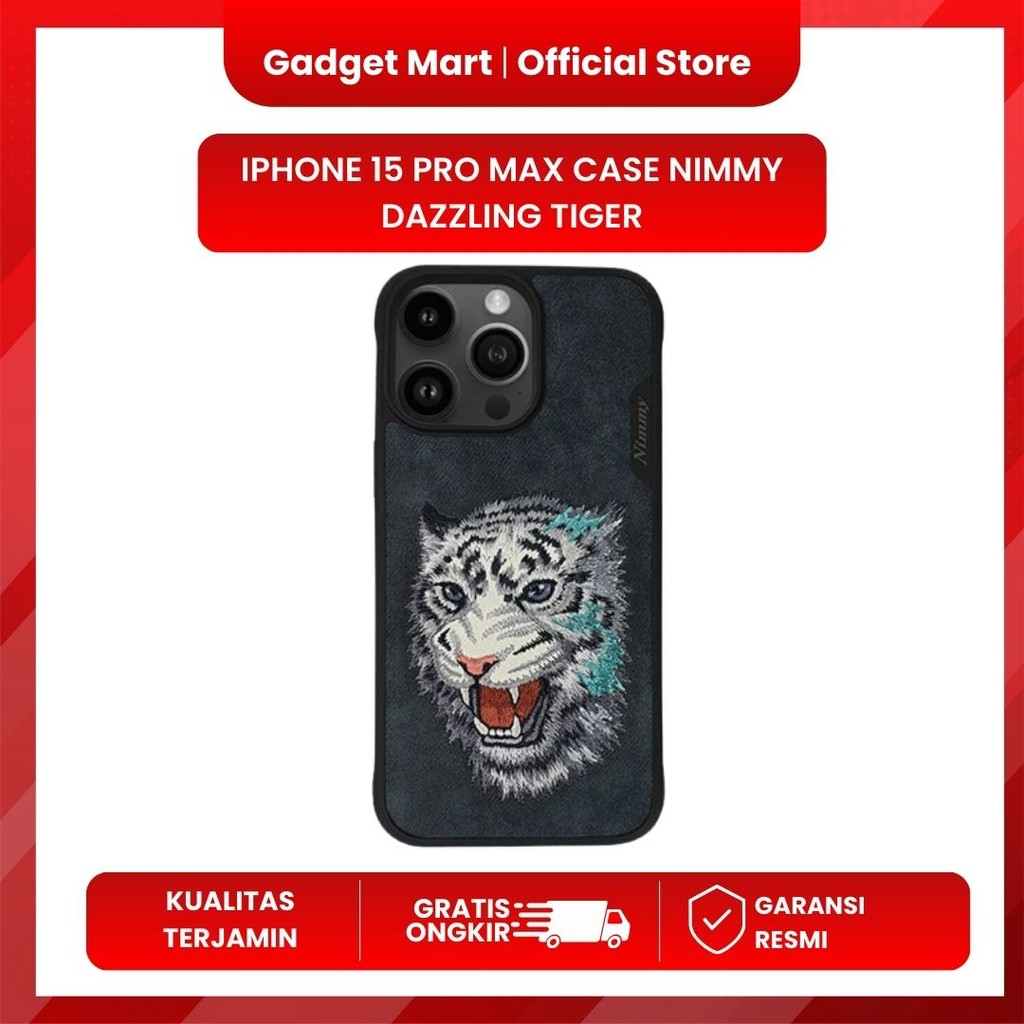 Iphone 15 Pro & Pro Max Case Nimmy Dazzling Tiger
