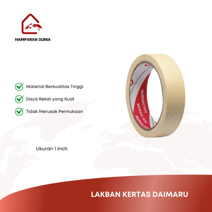 LAKBAN KERTAS DAIMARU 1inch