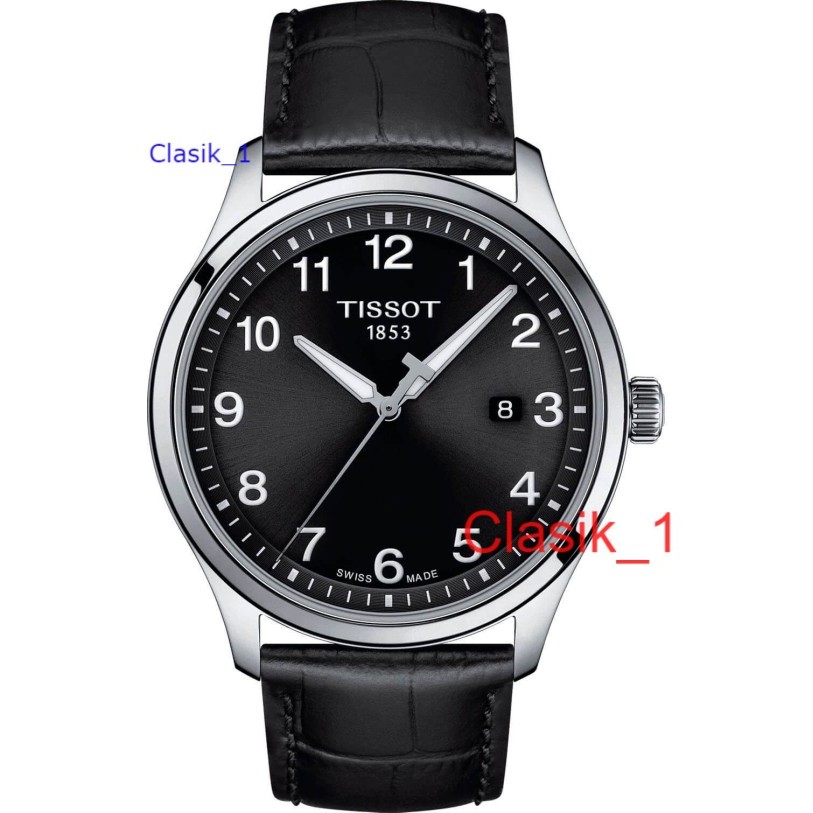 Original 100% Jam Tangan Pria TISSOT T116.410.16.057.00 Gent XL Classic Swiss Made Garansi Resmi 2 t