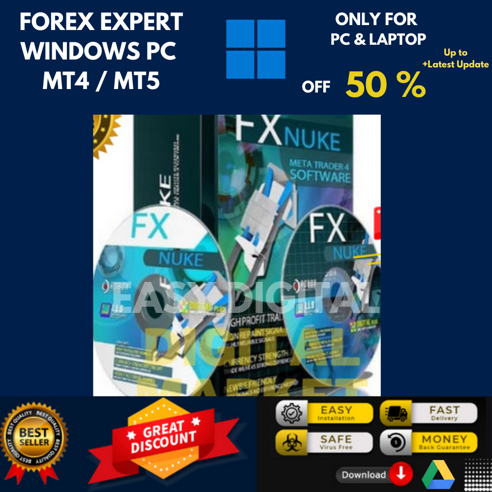 PAKET ROBOT EA NUKER + INDICATOR FX NUKER MT4 AUTO BUY/SELL FROM SIGNAL | FOREX SYSTEM