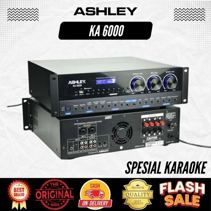 Amplifier Karaoke Ashley k 6000 Original
