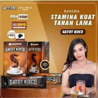 

Bisa COD Caffe Gatot Koco Original || Minuman Penambah Stamina Pria