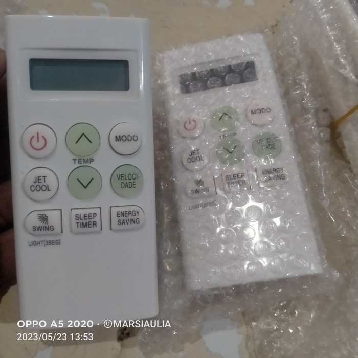 remote ac LG jetcool jet cool remot jetcol