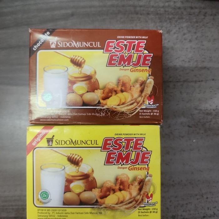 

sido muncul este emje original / coklat 5× 30gr ktk