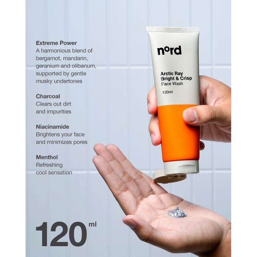 Nord For Men Personal Care Kit (Face Wash Arctic Ray & Body wash Mounty Kean)