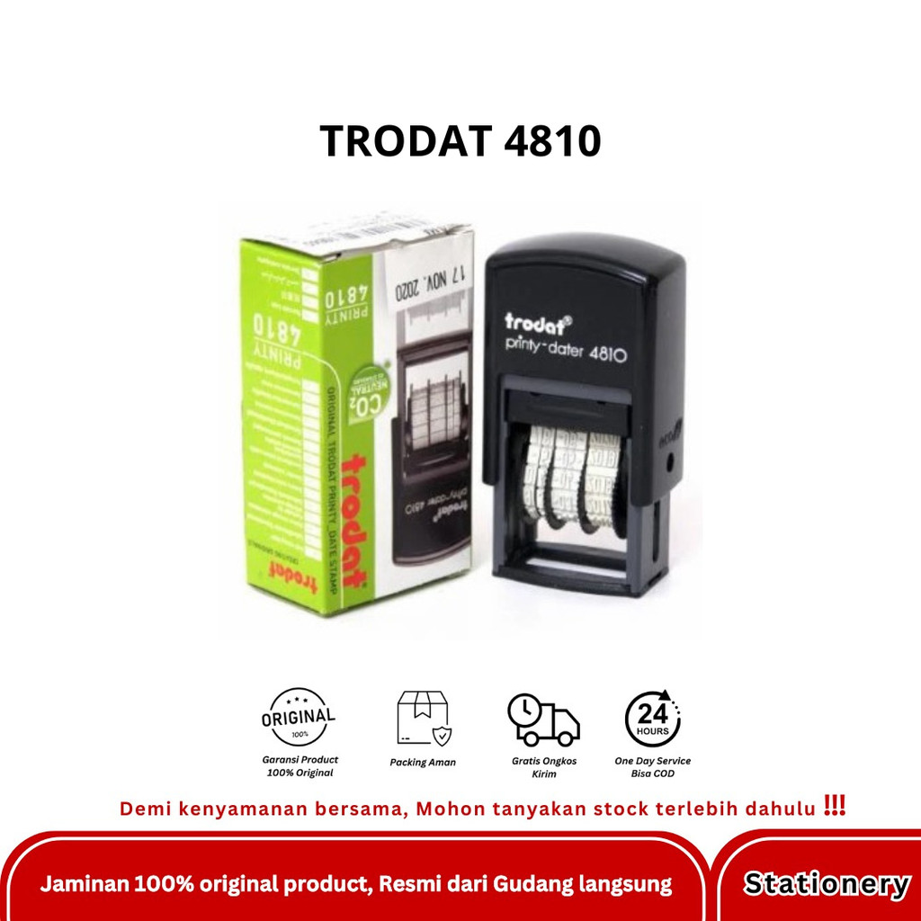 

TRODAT STAMPEL TANGGAL 4810