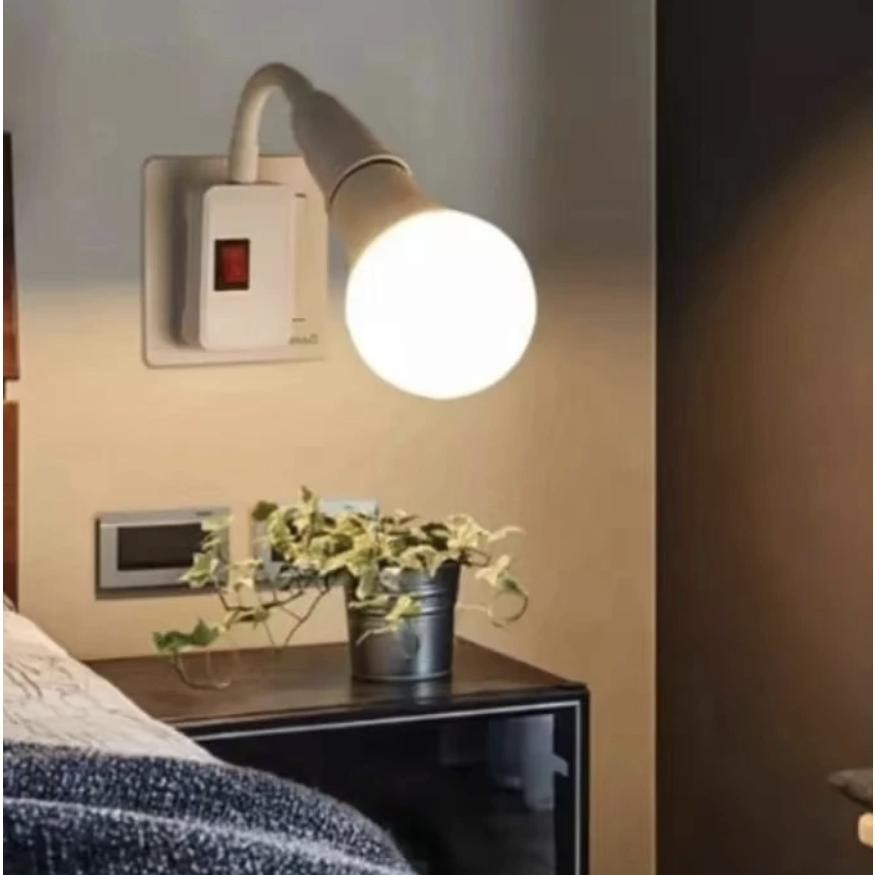 Fitting Flexible Fitting Lampu Flexible E27 Over Colok On/Off/Fitting lampu E27 kabel flexible colok